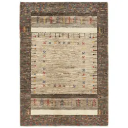 Orientteppich 90/160 cm Irgendwo Nirgendwo Beige