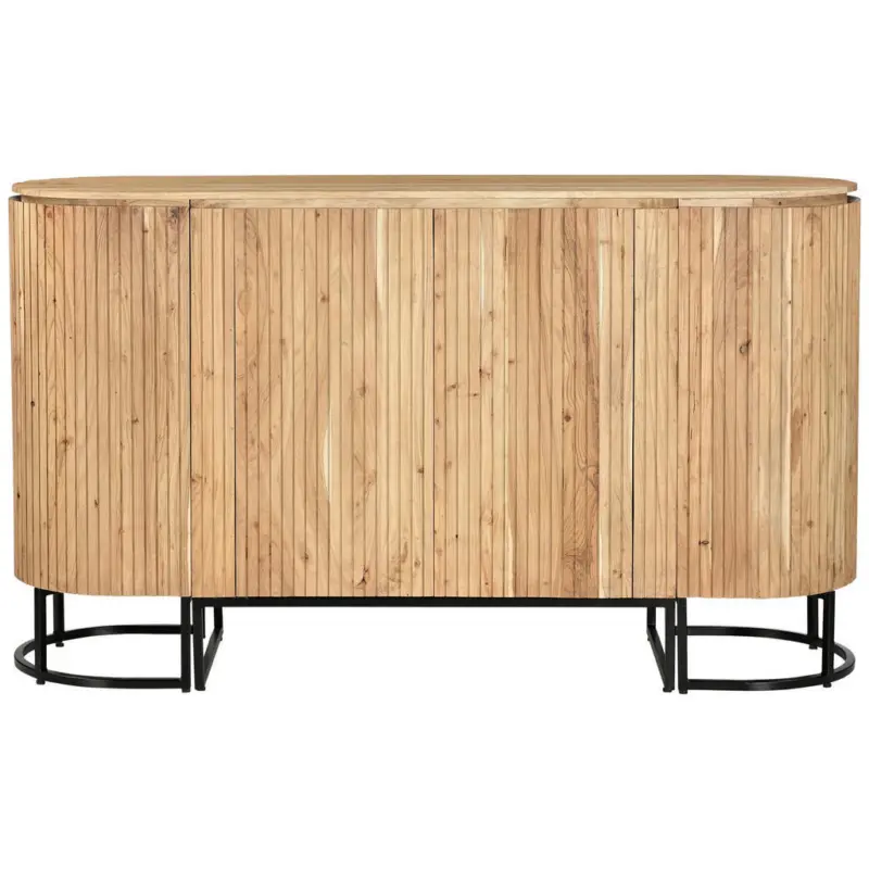 K&uuml;cheninsel in Naturfarben