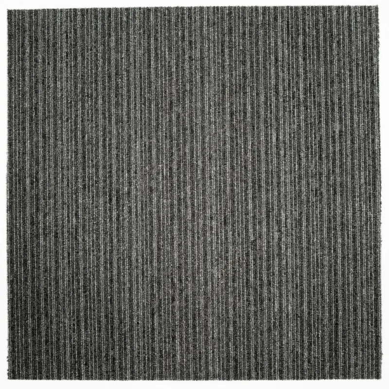 Teppichfliese Astra Stripe 478 50/50 cm in Grau