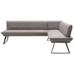 XXXLutz Lauterach - Ihr M&ouml;belhaus bei Bregenz Eckbank 203/163 cm in Schwarz, Eichefarben, Hellbraun