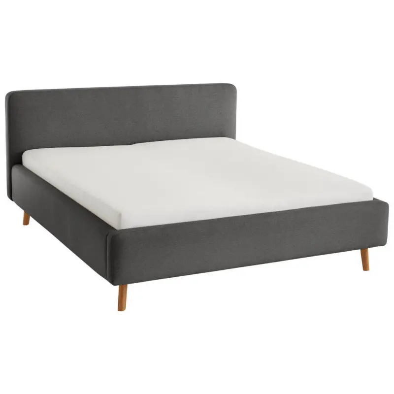 Polsterbett Anthrazit 180/200 cm