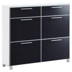 Schuhschrank Santina in 121/108/31 cm