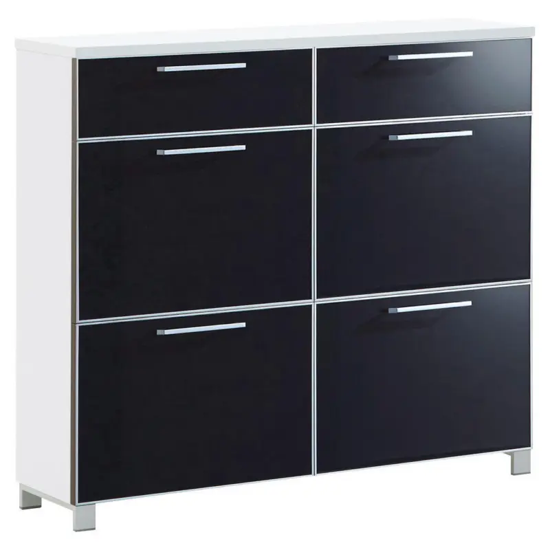 Schuhschrank Santina in 121/108/31 cm