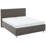 XXXLutz Lauterach - Ihr M&ouml;belhaus bei Bregenz Polsterbett gepolstertes Kopfteil, Bettkasten, Lattenroste, Matratzen Hellbraun 180/200 cm