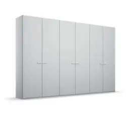 Dreht&uuml;renschrank in Hellgrau