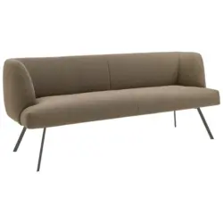 Sitzbank 220/87/64 cm in Anthrazit, Fango