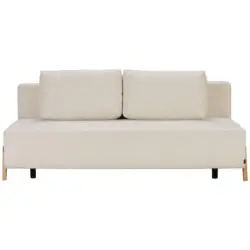 Schlafsofa in Chenille Creme