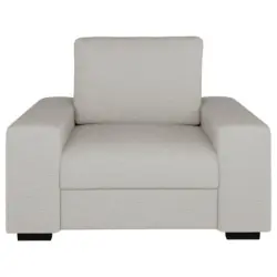 Sessel in Boucl&eacute; Beige