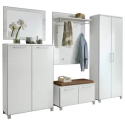 Garderobe 6-teilig in 260/193/40 cm