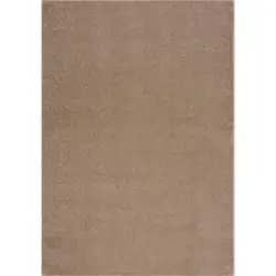 Webteppich 80/150 cm Uni Beige