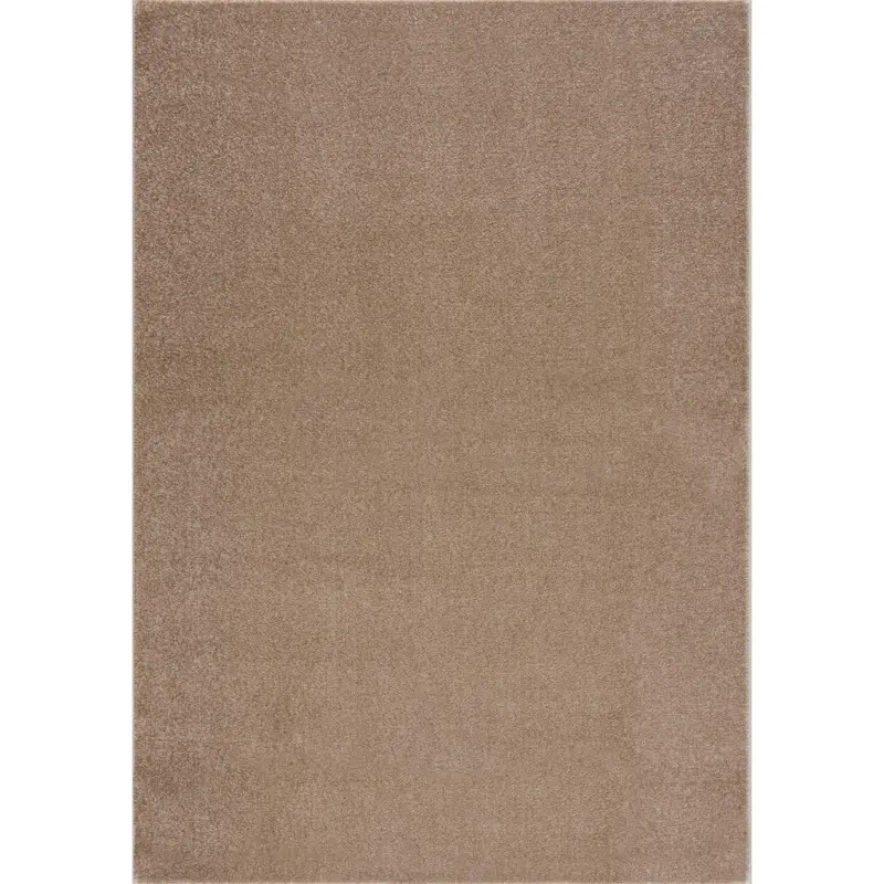 Webteppich 80/150 cm Uni Beige