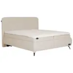 XXXLutz Lauterach - Ihr M&ouml;belhaus bei Bregenz Polsterbett gepolstertes Kopfteil, Lattenroste, Matratzen Sandfarben 180/200 cm