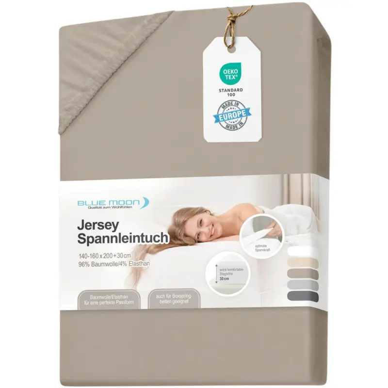 Spannleintuch 140-160/200 cm