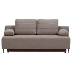 Schlafsofa in Flachgewebe Braun