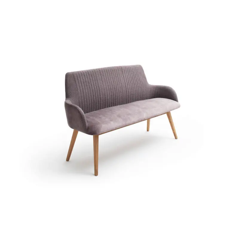 Polsterbank in Textil Cappuccino