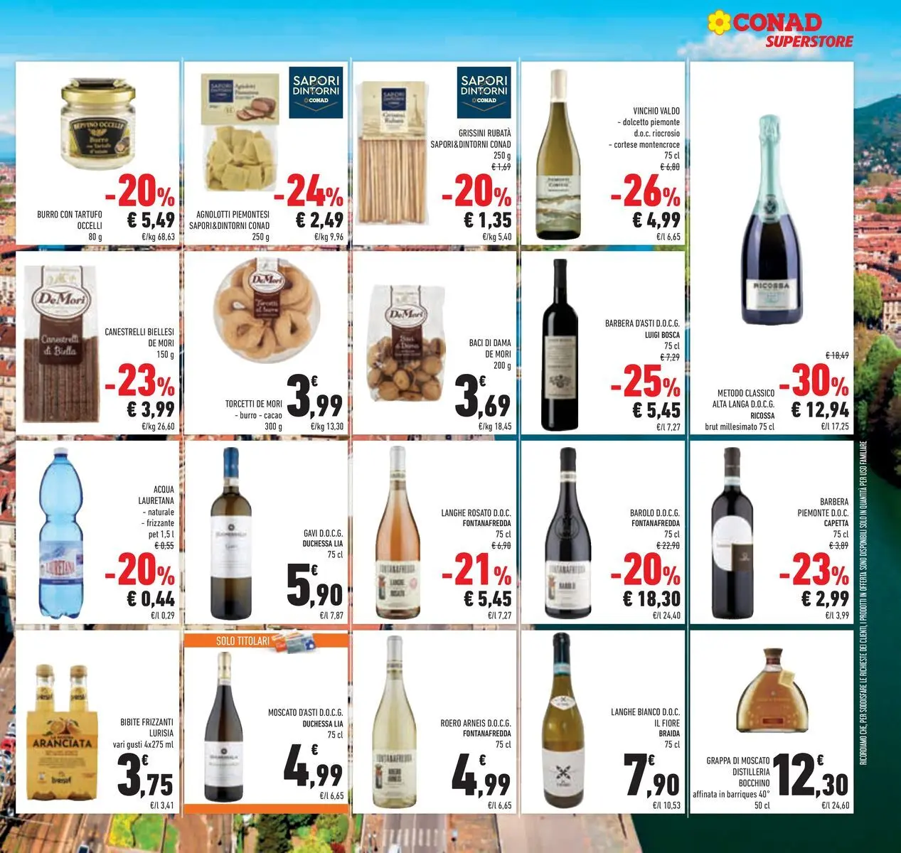 Volantino Conad dal 24/02/2026 > Anteprima | Pagina: 37 | Prodotti: Tartufo, Acqua, Bibite, Grissini