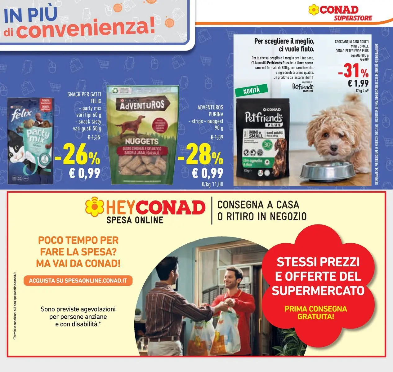 Volantino Conad dal 24/02/2026 > Anteprima | Pagina: 35 | Prodotti: Riso, Tè, Nuggets, Agnello