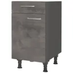 XXXLutz Lauterach - Ihr M&ouml;belhaus bei Bregenz Schubkastenunterschrank 45/87/56 cm in Schieferfarben