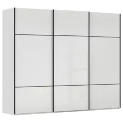 Schwebet&uuml;renschrank in Wei&szlig;