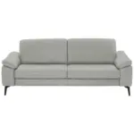 XXXLutz Lauterach - Ihr M&ouml;belhaus bei Bregenz 3-Sitzer-Sofa in Echtleder Hellgrau