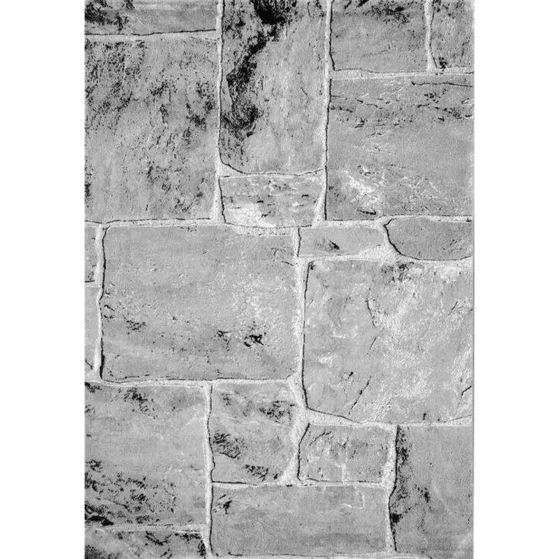 Webteppich 120/170 cm Grau