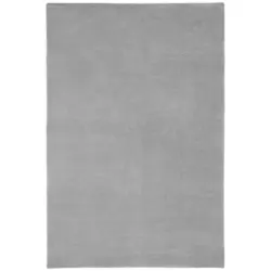 Webteppich 160/230 cm Hellgrau