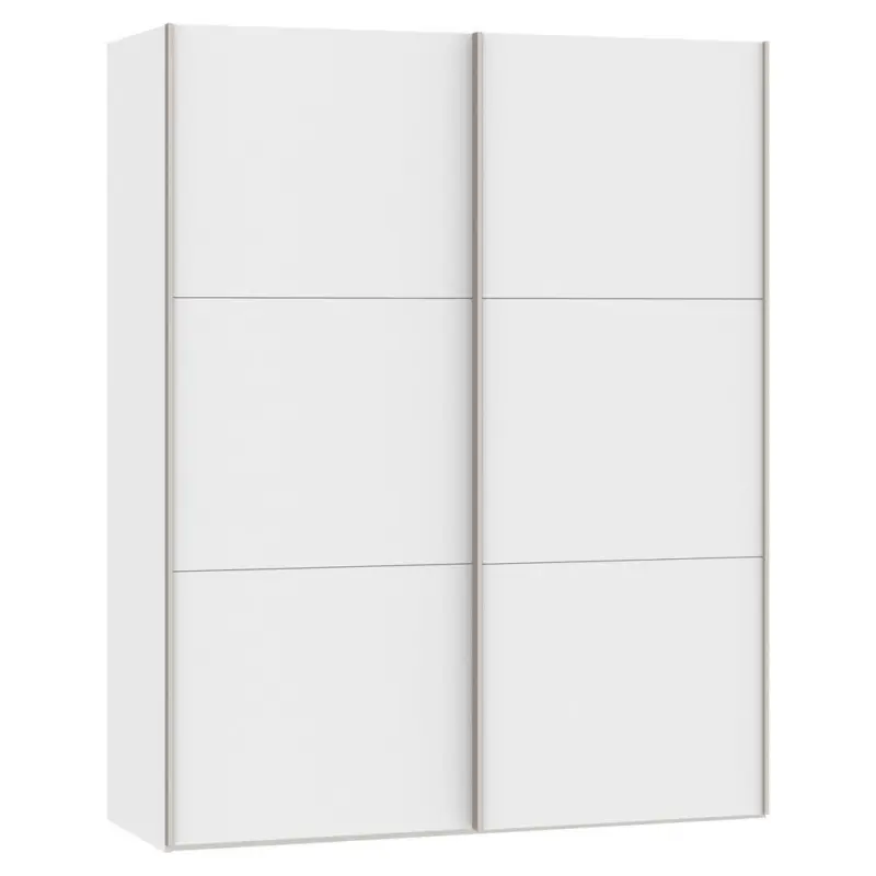 Schwebet&uuml;renschrank in Wei&szlig;