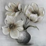 XXXLutz Lauterach - Ihr M&ouml;belhaus bei Bregenz &Ouml;lgem&auml;lde Blumen 55/55 cm