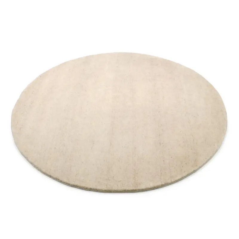 Wollteppich 150/150 cm Silverstr&ouml;m Gelb