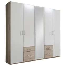 Dreht&uuml;renschrank 225/210/58 cm 5-t&uuml;rig