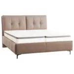 XXXLutz Lauterach - Ihr M&ouml;belhaus bei Bregenz Polsterbett Matratze, Lattenrost, Topper Hellbraun 160/200 cm