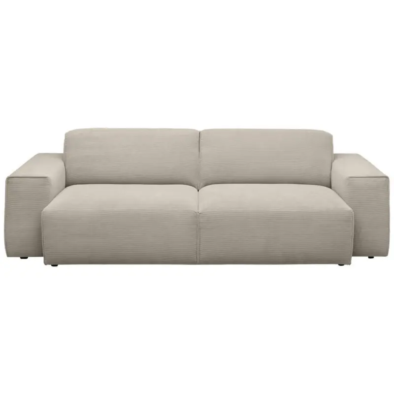 3-Sitzer-Sofa in Cord Sandfarben