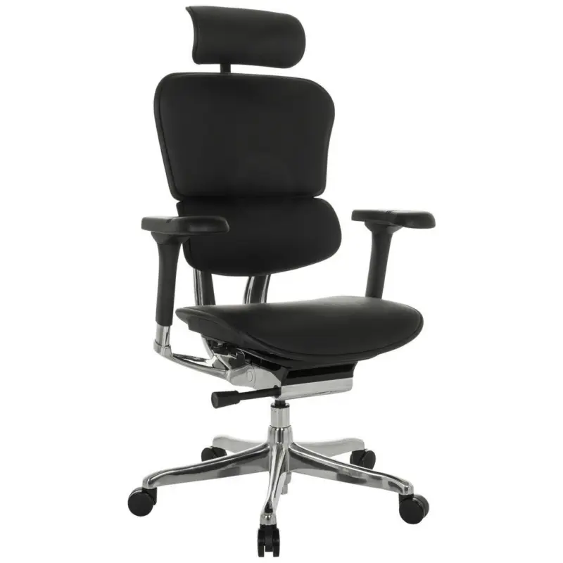 Drehstuhl in Schwarz