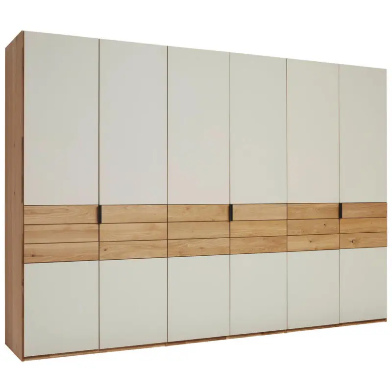 Dreht&uuml;renschrank in Eichefarben, Kaschmir
