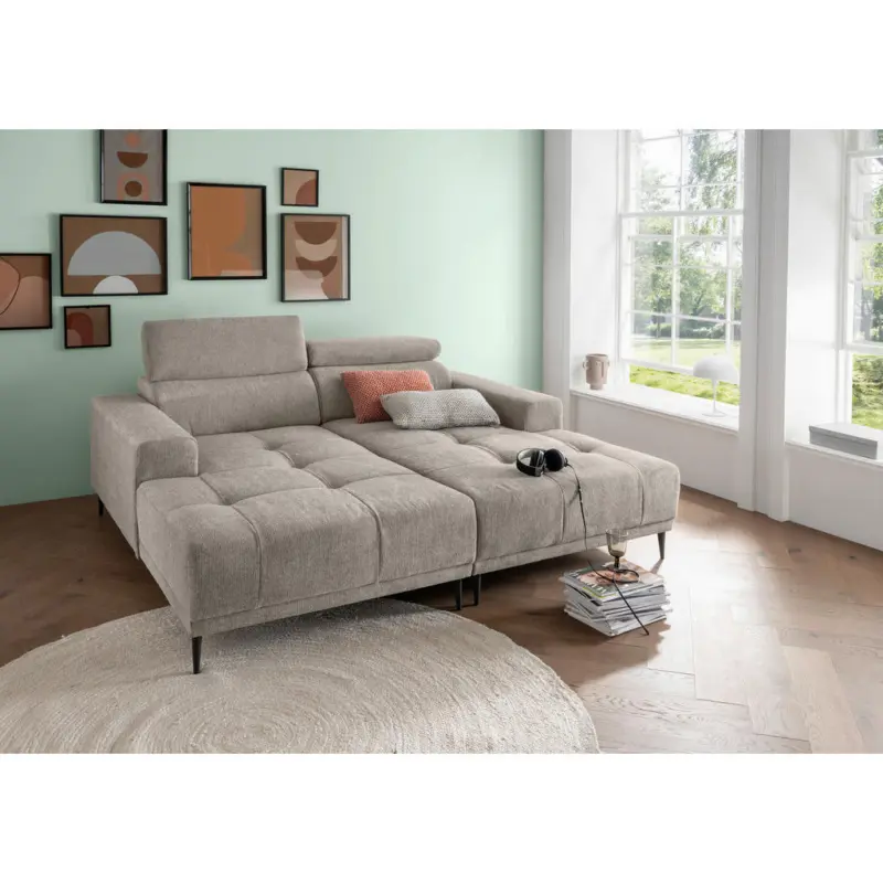 Bigsofa in Chenille Beige