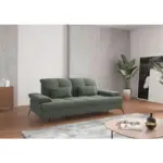 XXXLutz Lauterach - Ihr M&ouml;belhaus bei Bregenz 3-Sitzer-Sofa in Flachgewebe Gr&uuml;n