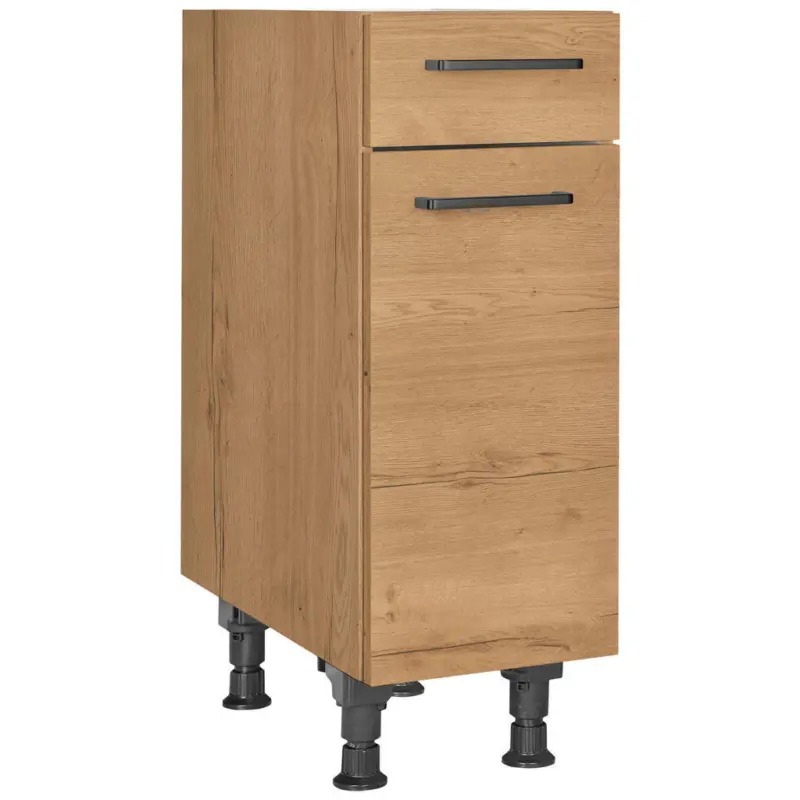 Schubkastenunterschrank 30/87/56 cm in Eichefarben