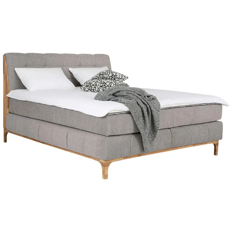 Boxspringbett 180/200 cm in Sandfarben
