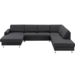 XXXLutz Lauterach - Ihr M&ouml;belhaus bei Bregenz Wohnlandschaft in Echtleder Anthrazit