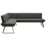 XXXLutz Lauterach - Ihr M&ouml;belhaus bei Bregenz Eckbank 163/243 cm in Schwarz, Eichefarben, Dunkelgrau