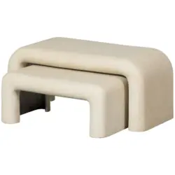 Couchtischset in Keramik 92/40/42 cm