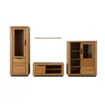 XXXLutz Lauterach - Ihr M&ouml;belhaus bei Bregenz Wohnwand 4-teilig in Wildeiche 346/200/54 cm