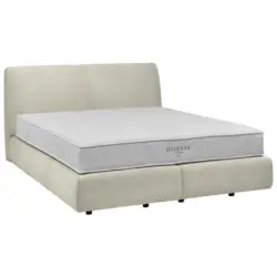 Boxspringbett 180/200 cm in Elfenbein