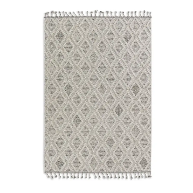 Webteppich 80/150 cm Trevi Grau