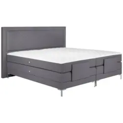 Boxspringbett 180/200 cm in Grau