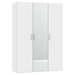 Dreht&uuml;renschrank in Wei&szlig;