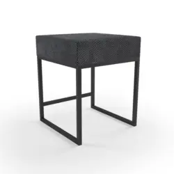 Nachtk&auml;stchen 45/55/45 cm in Dunkelgrau