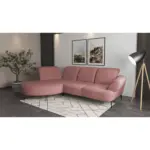 XXXLutz Lauterach - Ihr M&ouml;belhaus bei Bregenz Ecksofa Dance E in Mikrofaser Altrosa 208/313 cm