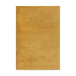 Hochflorteppich 80/150 cm Salerno Goldfarben