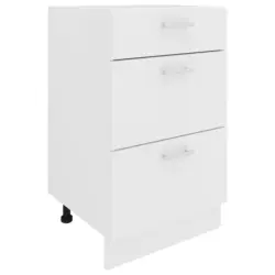 K&uuml;chenunterschrank 50/82/46 cm in Wei&szlig;